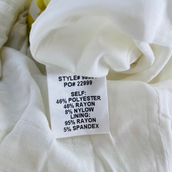 Petal & Pup NEW Tenice V Neck Gingham Puff Sleeve Mini Dress Green Size XS - Picture 11 of 11